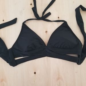 EUC- Black Mossimo Bikini Top